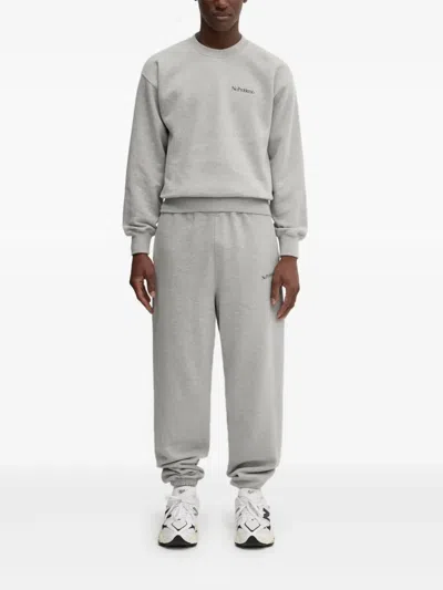 Aries Embroidered Cuffed Track Pants