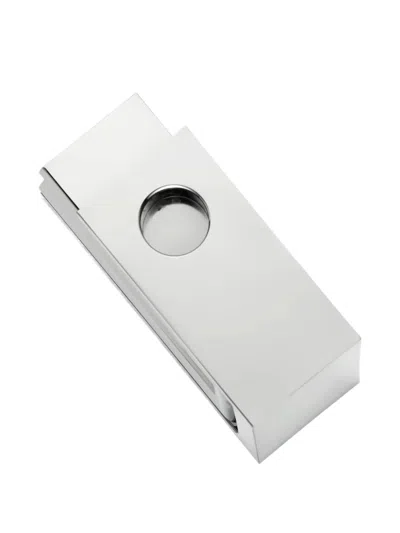 Christofle Large Perspectives Candle Holder In Gray