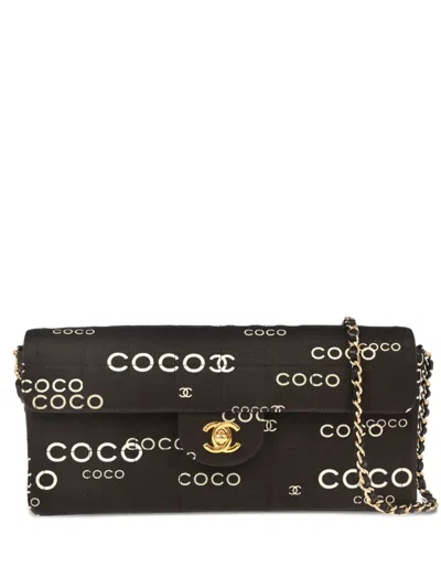 Pre-owned Chanel 2000 Coco Choco Bar Shoulder Bag