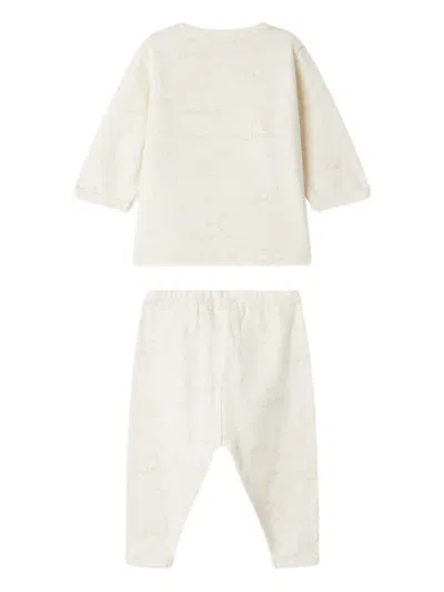 Bonpoint Timao Printed Crossover Set In White