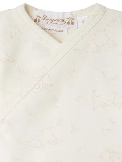 Bonpoint Timao Printed Crossover Set In White