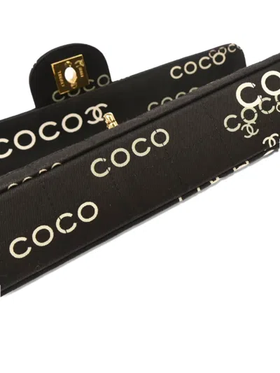 Pre-owned Chanel 2000 Coco Choco Bar Shoulder Bag