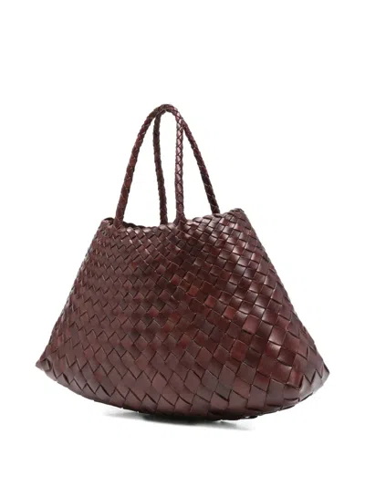 Dragon Diffusion Small Structured Tote Bag With Braided Handles
