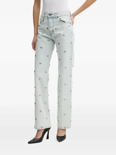 Fiorucci Stud-embellished Jeans