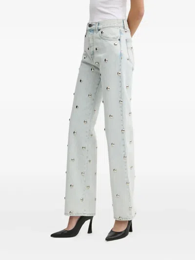 Fiorucci Stud-embellished Jeans