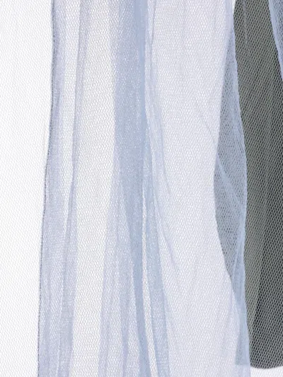 Comme Des Garçons Tao Tulle Ruffled Blouse