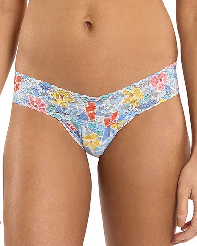 Hanky Panky Printed Signature Lace Low Rise Thong