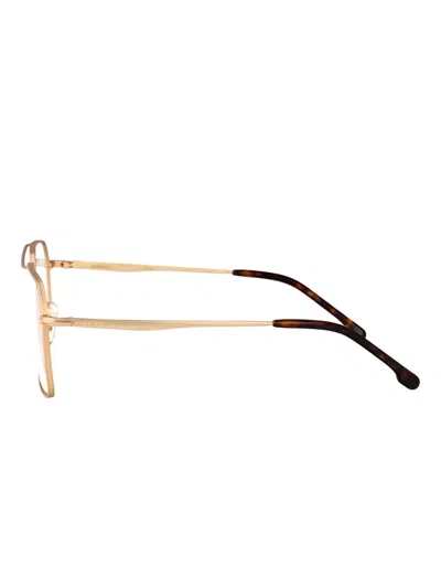 Carrera Rectangle-frame Glasses In Gold