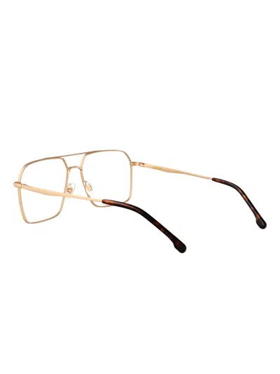 Carrera Rectangle-frame Glasses In Gold
