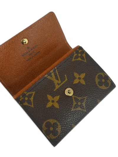 Pre-owned Louis Vuitton 2002 Monogram Porte Monnaie Wallet