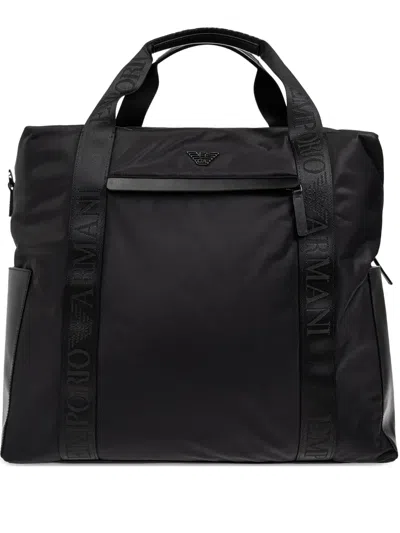 Emporio Armani Logo-plaque Tote Bag