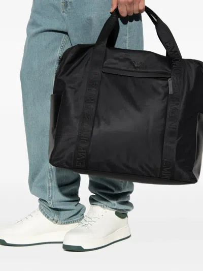 Emporio Armani Logo-plaque Tote Bag