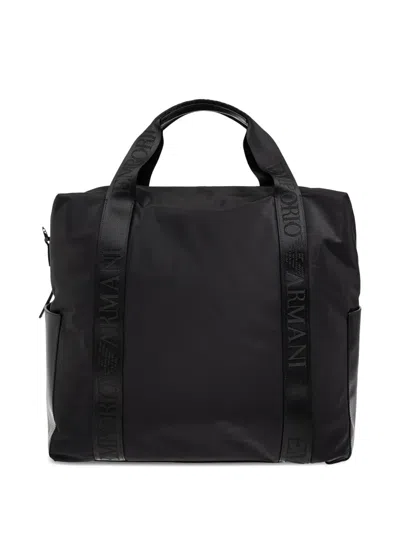 Emporio Armani Logo-plaque Tote Bag