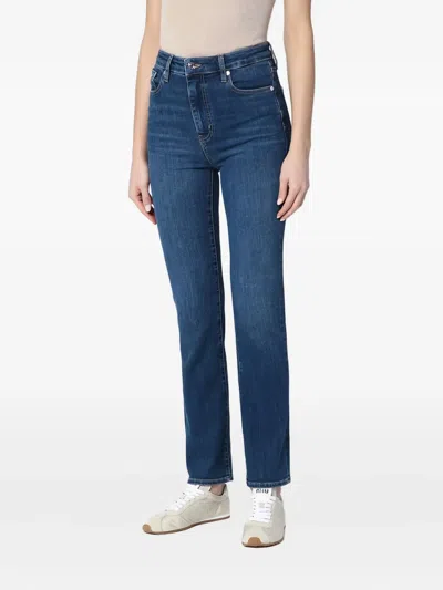 Frame Blue Straight-leg Jeans The Pencil