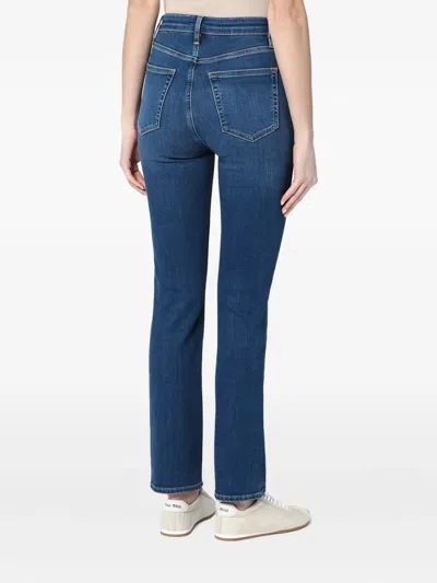 Frame Blue Straight-leg Jeans The Pencil