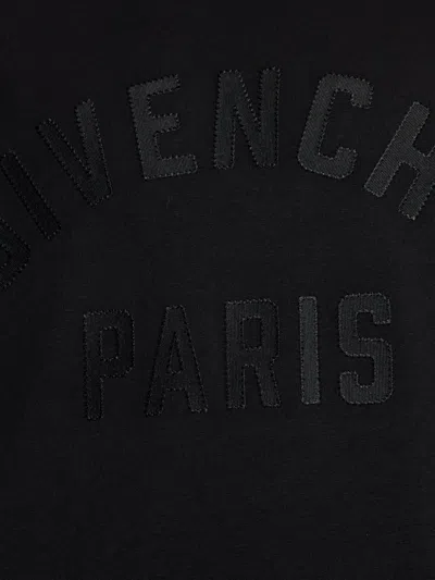 Givenchy Men Cotton T-shirt In Black