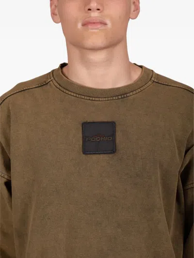 Podhio Milestone Logo-patch Sweatshirt