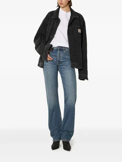 Fiorucci Cotton Jeans In Black