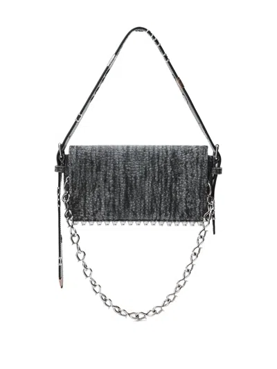 Alexander Wang Studded Chain-detailed Shoulder Bag