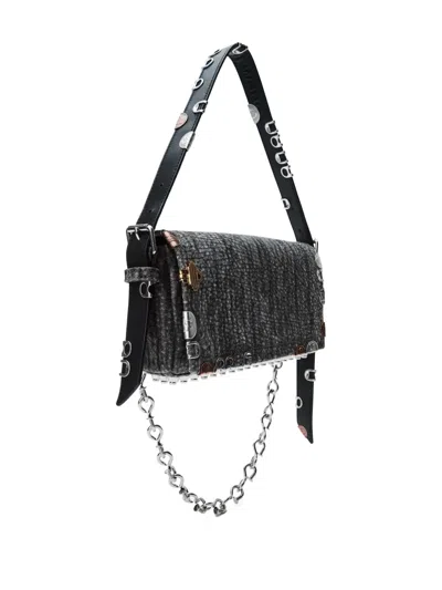 Alexander Wang Studded Chain-detailed Shoulder Bag