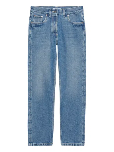 Prada Straight-leg Denim Jeans In Blue