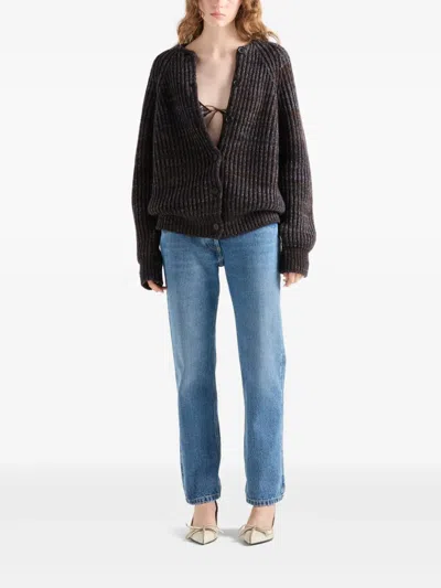 Prada Straight-leg Denim Jeans In Blue