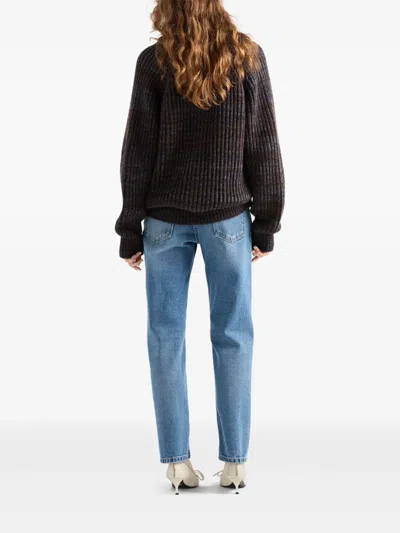 Prada Straight-leg Denim Jeans In Blue