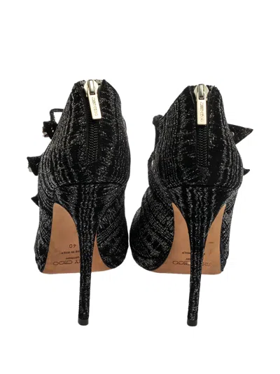 Pre-owned Jimmy Choo 2023 130mm Tweed Pumps