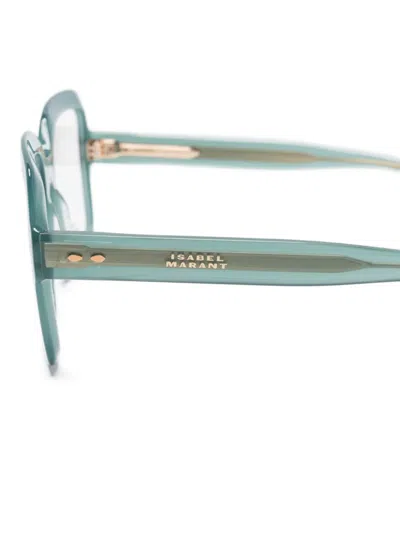 Isabel Marant Eyewear Square-frame Glasses In Blue
