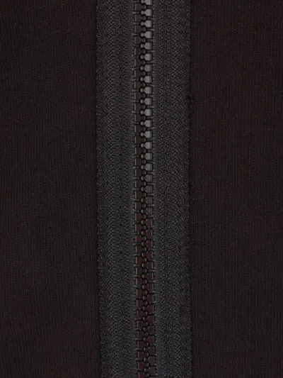 C.p. Company Goggle-detail Zip-up Hoodie In Black
