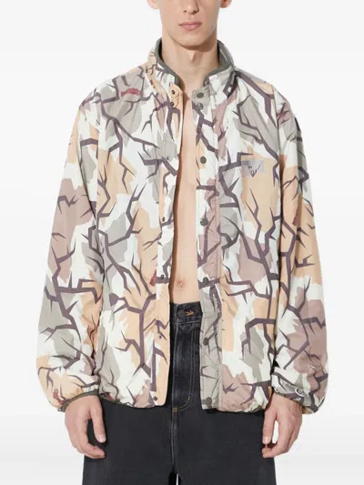 Billionaire Boys Club Colour-block Fleece Jacket In Multi