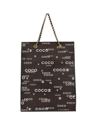 Pre-owned Chanel 2002 Coco Tote Bag