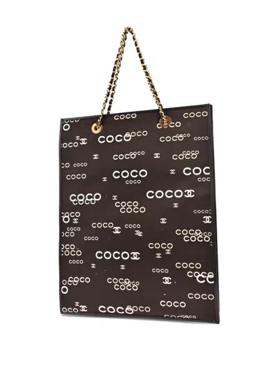 Pre-owned Chanel 2002 Coco Tote Bag