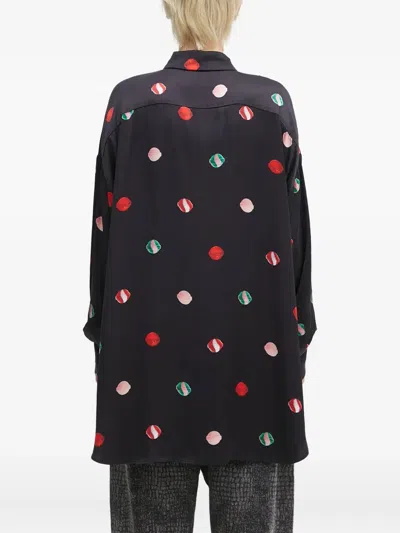 Fiorucci Graphic-print Shirt In Black