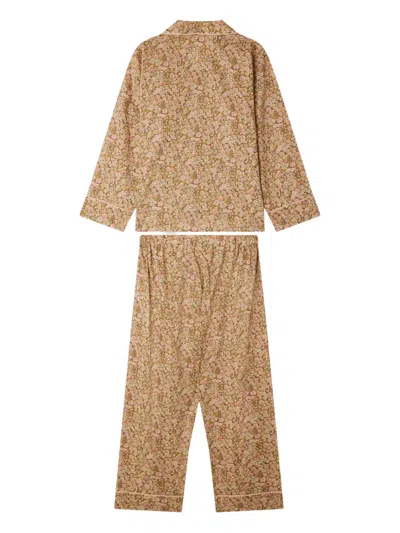 Bonpoint Floral-print Pyjama Set In Multi