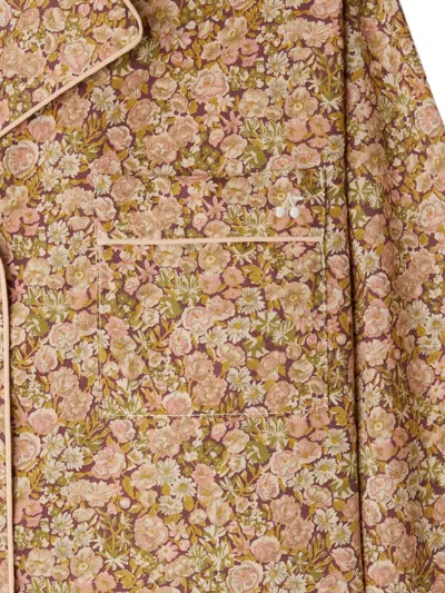 Bonpoint Floral-print Pyjama Set In Multi
