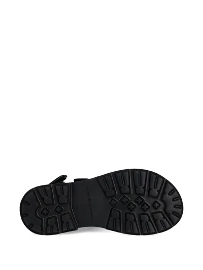 Kennel & Schmenger Quilted Platform Sandals In Black