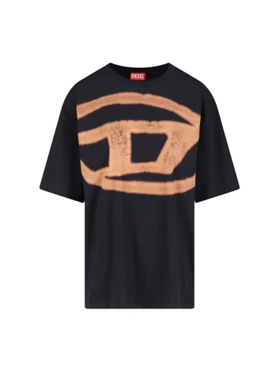 Diesel Crew Neck Graphic Print Short Sleeves T-shirt