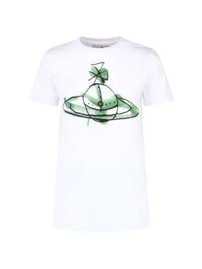 Vivienne Westwood Orb Printed Crewneck T-shirt