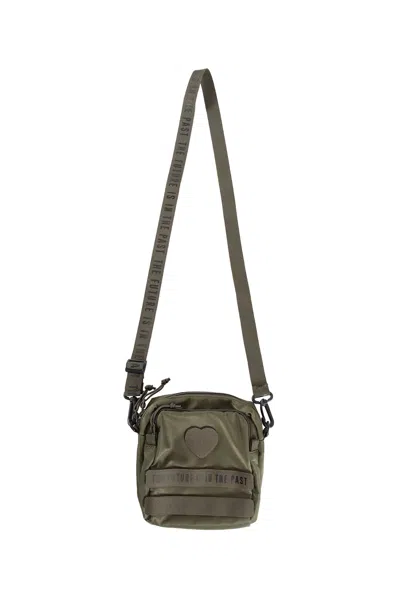 Human Made Man Green Crossbody Bags