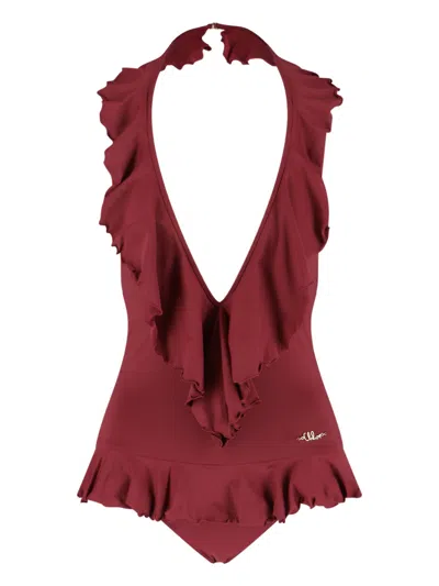 Chloé One-piece Swimsuit With Ruffles