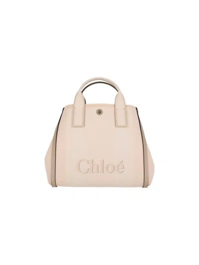 Chloé Tote Bag With Shoulder Strap And Top Handles