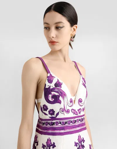 Dolce & Gabbana Graphic-print Mini Dress