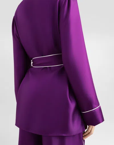 Dolce & Gabbana Silk Twill Vanity Shirt