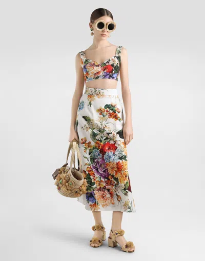 Dolce & Gabbana Bralette Mit Blumen-print