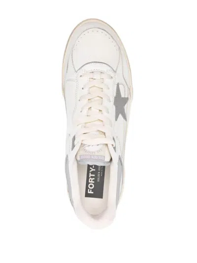 Golden Goose "forty Two" Leather Upper Toe Heel And Spur Rubber Star Sneakers Shoes