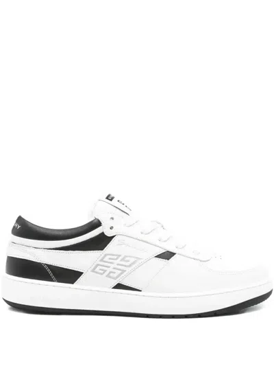 Givenchy G Move Low-top Sneakers In Calf Leather In White