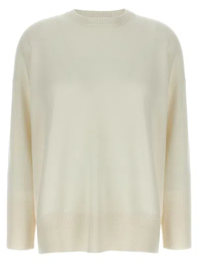 Brunello Cucinelli Monili-chain Cashmere Sweater In Neutral