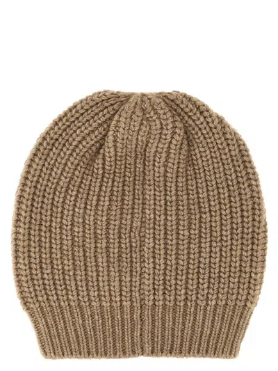 Brunello Cucinelli Diamante Cap In Brown