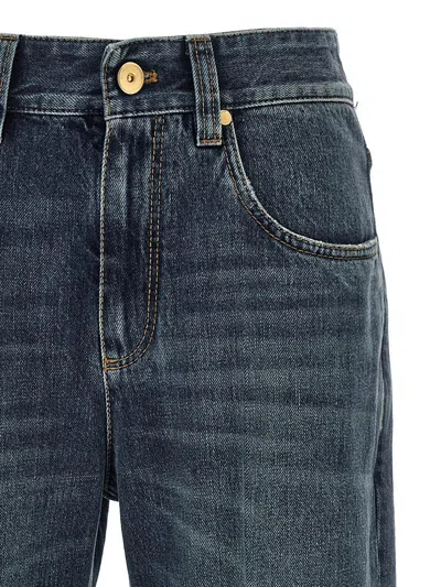 Brunello Cucinelli Contemporary Square Jeans Blue In Blue